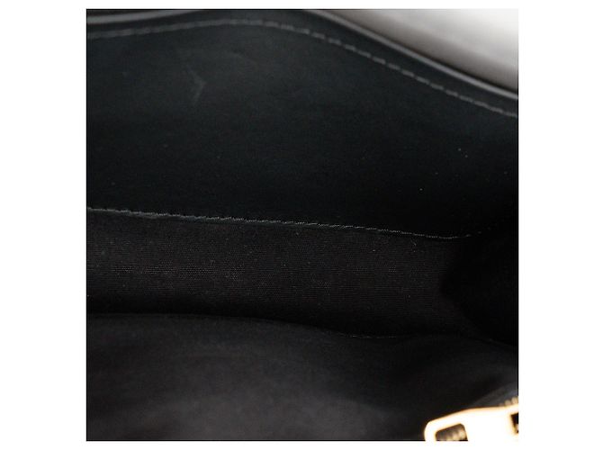 LOUIS VUITTON - Borsa a tracolla Louise Louis Vuitton in pelle verniciata nera Nero - vista 6