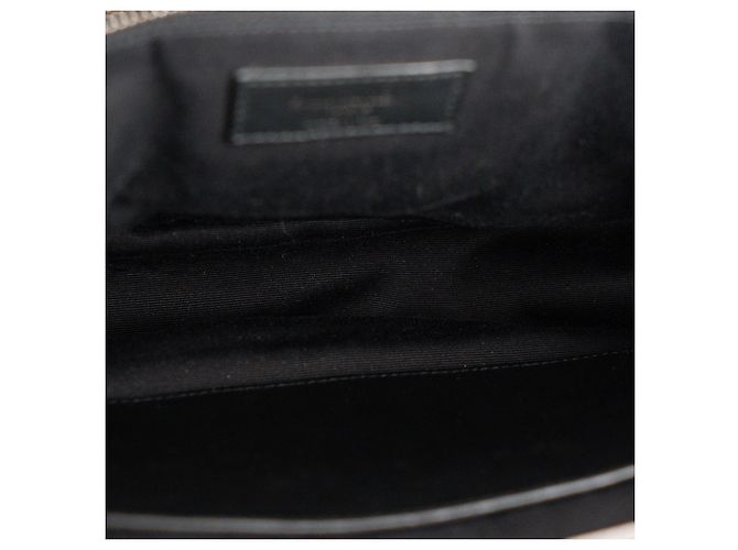 Autre Marque SAINT LAURENT - Borsa a tracolla Niki Medium Saint Laurent in pelle stropicciata grigia Grigio - vista 10