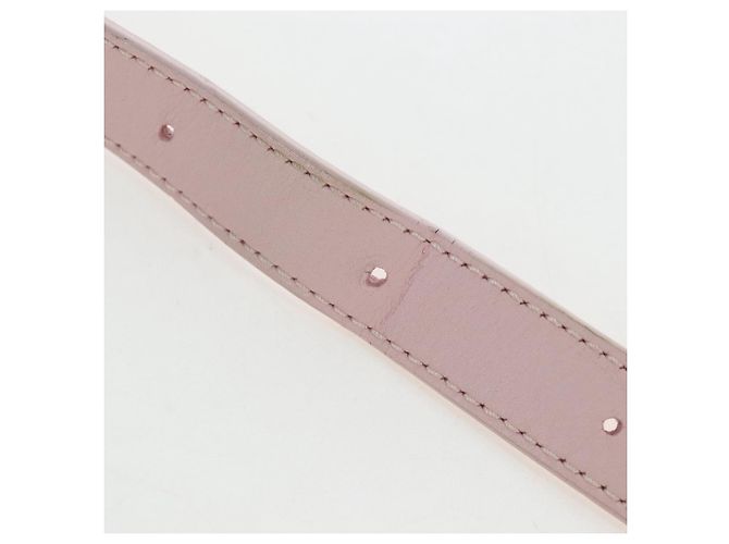 MCM Vicetos Tracy Schultertasche PVC Leder Rosa Silber Auth 205914V Pink - Ansicht 12
