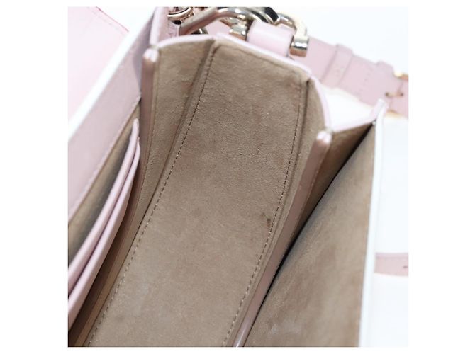 MCM Vicetos Tracy Schultertasche PVC Leder Rosa Silber Auth 205914V Pink - Ansicht 27