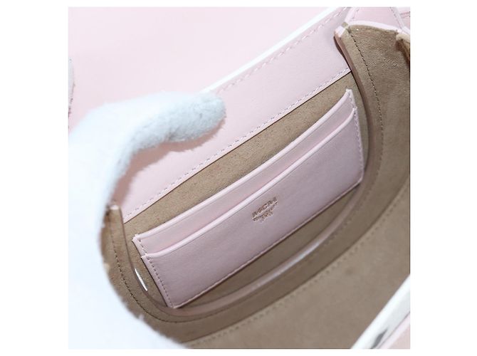 MCM Vicetos Tracy Schultertasche PVC Leder Rosa Silber Auth 205914V Pink - Ansicht 29