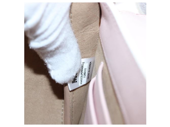 MCM Vicetos Tracy Schultertasche PVC Leder Rosa Silber Auth 205914V Pink - Ansicht 31
