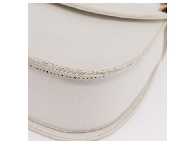 Borsa a mano GUCCI Bamboo in pelle 2way White Gold 000 2029 0633 Auth bs37338A Bianco D'oro - vista 18