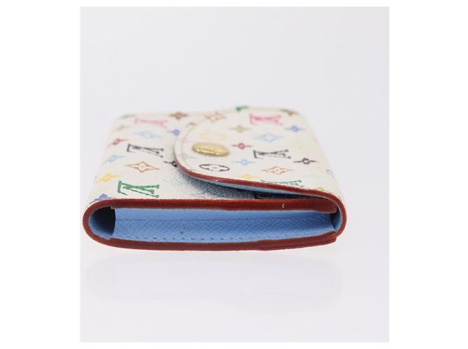 LOUIS VUITTON Monogram Multicolor Anvelop Cult De Vuitto White LV Auth 206351A Bianco - vista 4