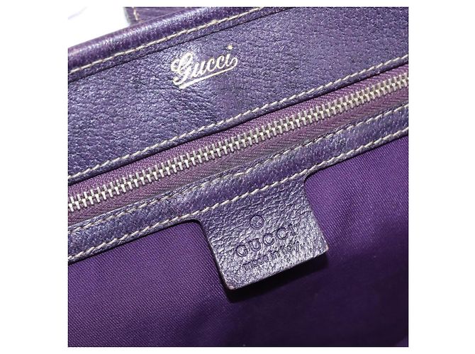 Sac à main GUCCI GG Canvas New Jackie Beige Gold 145818 Auth 206247 Doré - vue 20