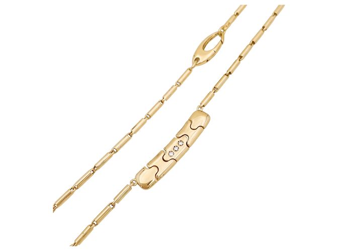 Autre Marque Collana O.P. Orlandini, oro giallo, diamanti. - vista 3