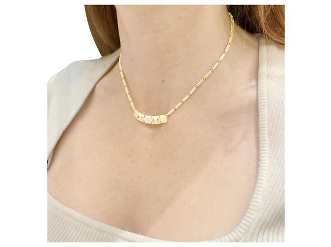 Autre Marque Collana O.P. Orlandini, oro giallo, diamanti. - vista 5