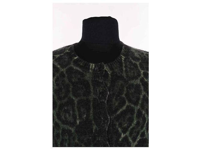 Autre Marque Samantha Sung Cardigan aus Kaschmir Grün S - Ansicht 2