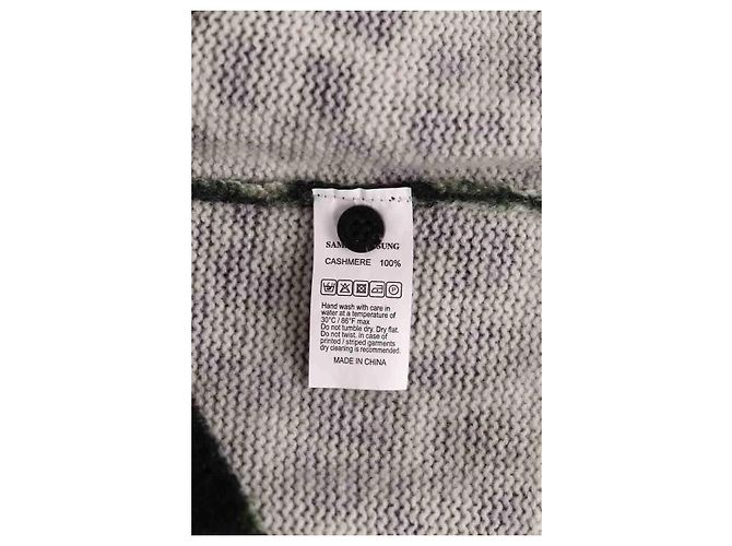 Autre Marque Samantha Sung Cardigan aus Kaschmir Grün S - Ansicht 6
