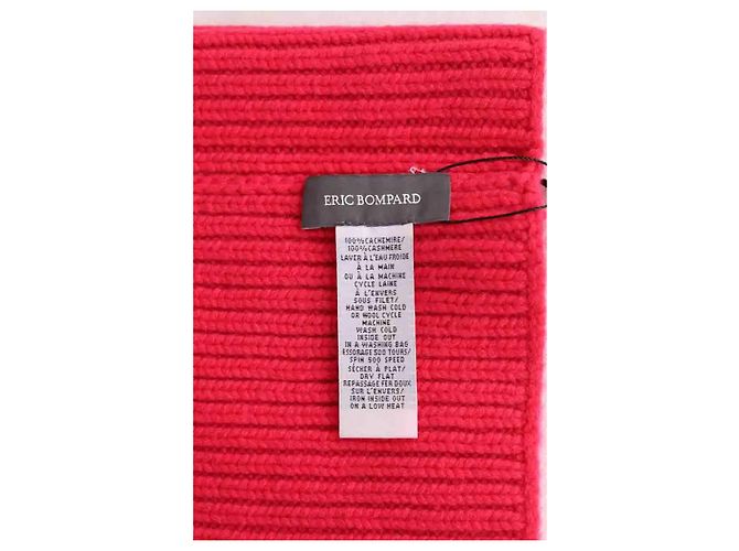 Tour de cou Eric Bompard em cashmere rosa - vista 4