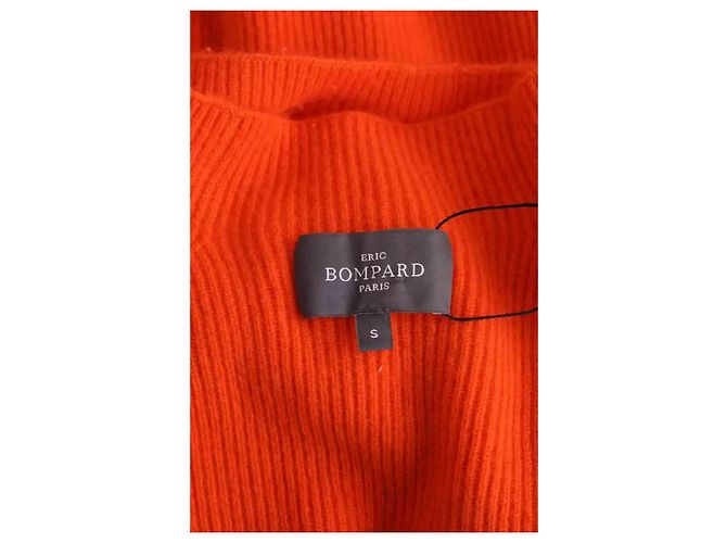 Jersey Eric Bompard de cashmere naranja - vista 4