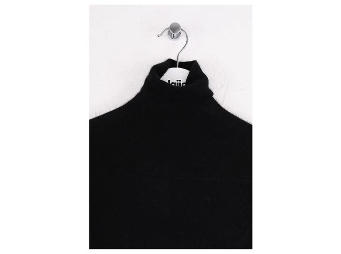 Jersey Eric Bompard de cashmere negro S - vista 2