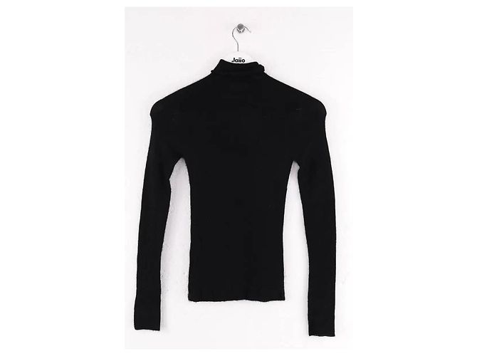 Jersey Eric Bompard de cashmere negro S - vista 3