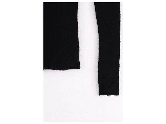 Jersey Eric Bompard de cashmere negro S - vista 4