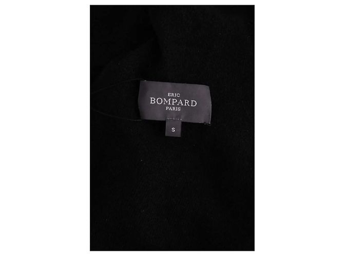 Jersey Eric Bompard de cashmere negro S - vista 5