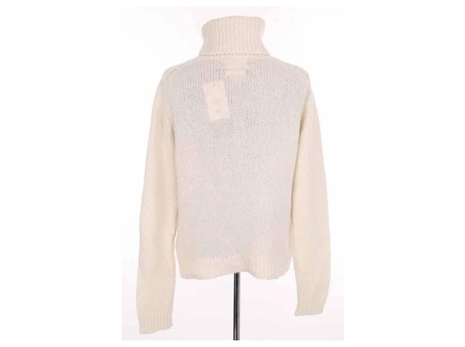 Camisola de cashmere branca Ba&Sh Branco - vista 4