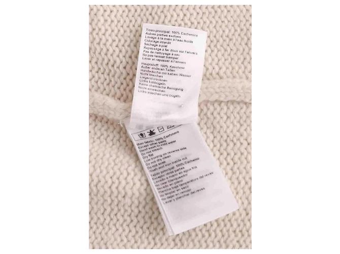 Camisola de cashmere branca Ba&Sh Branco - vista 6