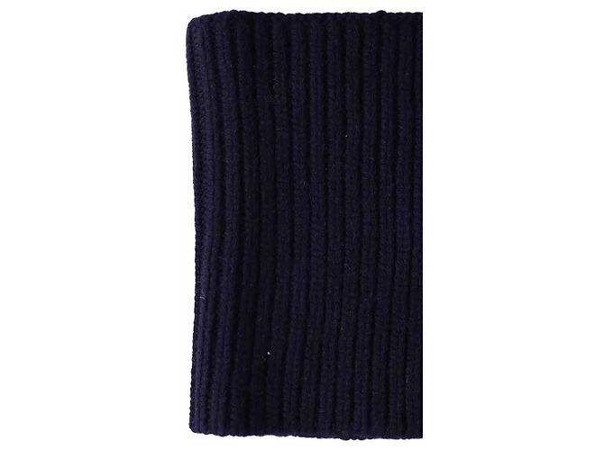 Eric Bompard Tour de cou bleu marine - vue 2