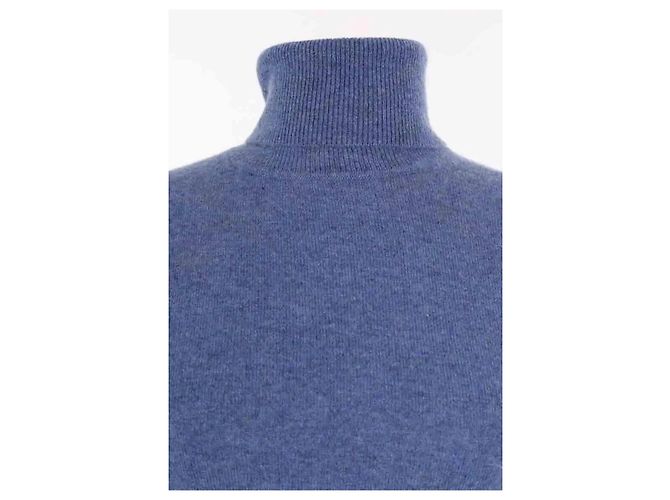Pull Eric Bompard en cachemire bleu S - vue 2
