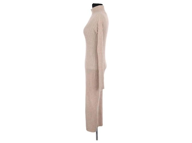 Autre Marque Kujten Kaschmirkleid Beige - Ansicht 3