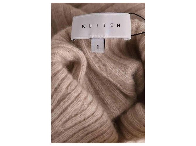 Autre Marque Kujten Kaschmirkleid Beige - Ansicht 5