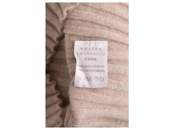 Autre Marque Kujten Kaschmirkleid Beige - Ansicht 6
