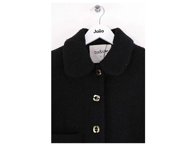 Chaqueta de lana negra Ba&Sh Negro - vista 2
