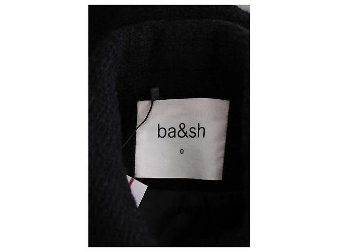 Chaqueta de lana negra Ba&Sh Negro - vista 5