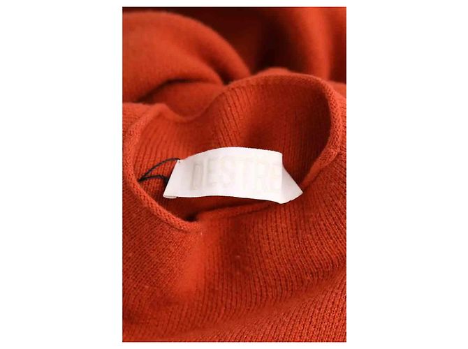 Autre Marque Destree Kleid aus Wolle Orange Größe S - Ansicht 5