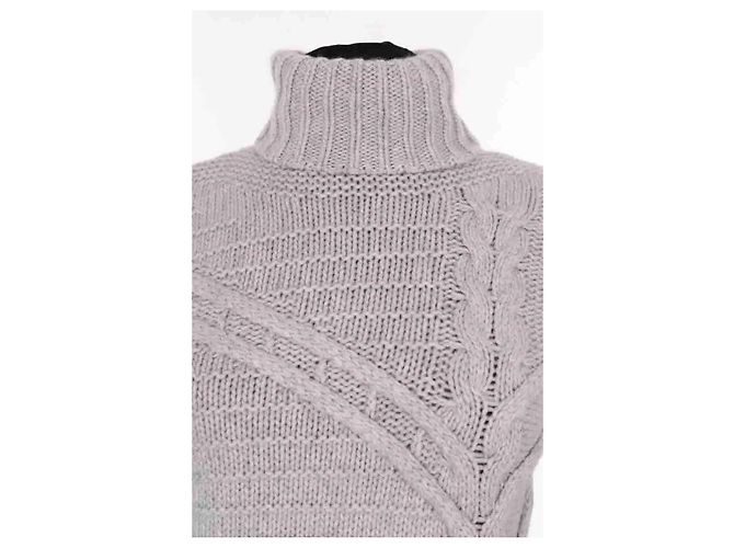 Pull Eric Bompard en cachemire gris S - vue 2