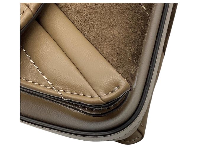 3.1 Phillip Lim Portobello Chocolate ID Quilted Shoulder Bag with Chain Marrone - vista 10