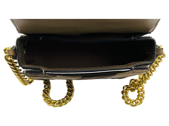 3.1 Phillip Lim Portobello Chocolate ID Quilted Shoulder Bag with Chain Marrone - vista 6
