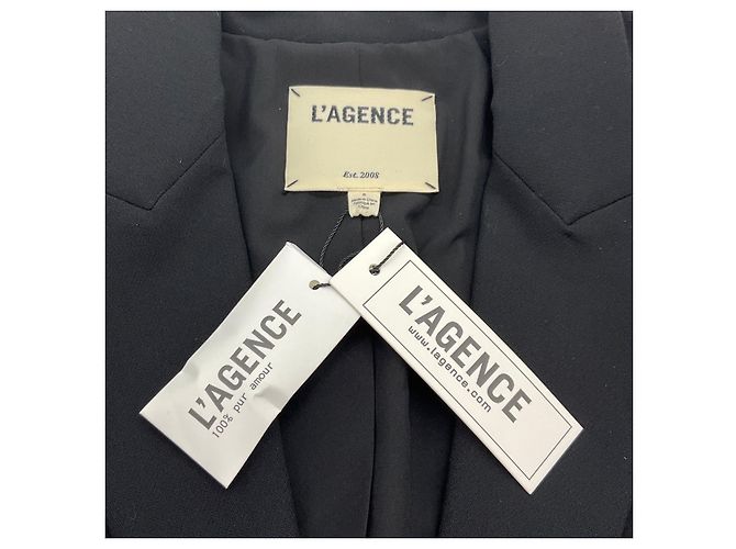 Blazer L'Agence Black Cora con parte inferior desmontable Negro - vista 7