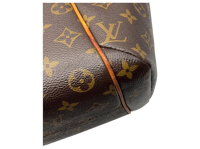 mala Tote Louis Vuitton Brown Monogram Canvas com Alça Dupla Superior Marrom - vista 13