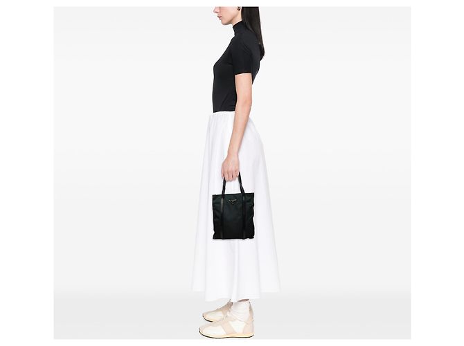 Tote Prada Tessuto Preto - vista 6