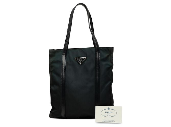 Tote Prada Tessuto Preto - vista 7