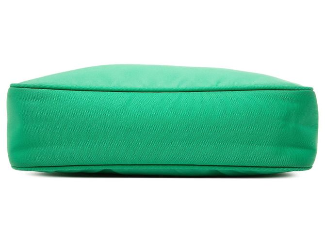 Borsa a tracolla Prada Mini Tessuto Re Edition 2000 Verde - vista 3