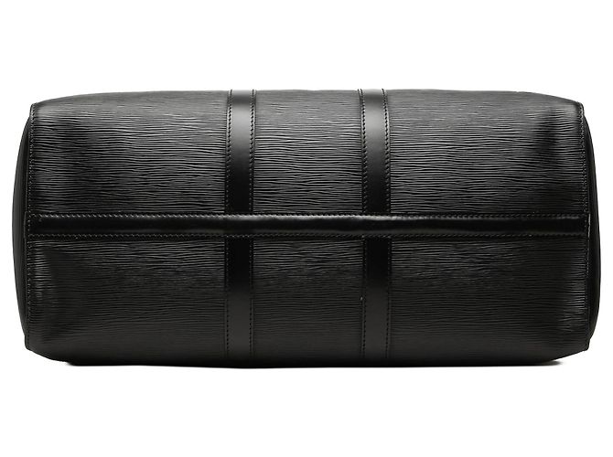 Sac de voyage Louis Vuitton Epi Keepall 45 Noir - vue 3