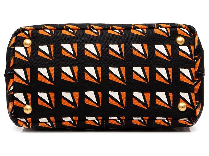 Bolso Prada Canapa Canvas Naranja - vista 3