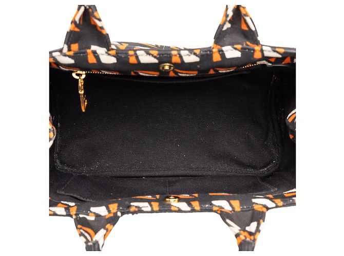Bolso Prada Canapa Canvas Naranja - vista 4