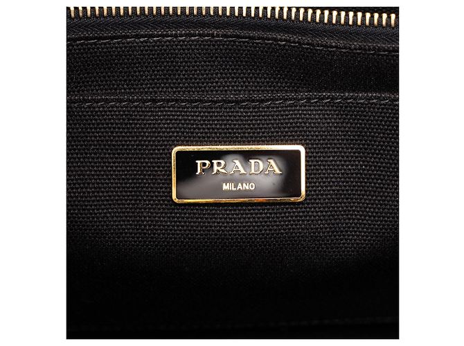 Bolso Prada Canapa Canvas Naranja - vista 5