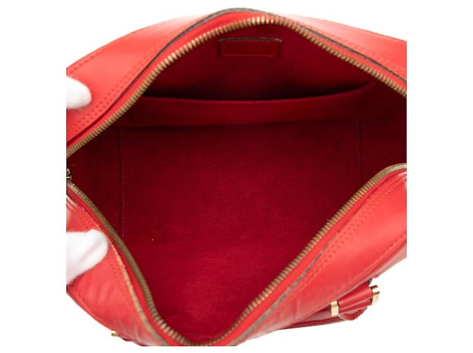 Louis Vuitton Epi Sablons Handtasche rot - Ansicht 4