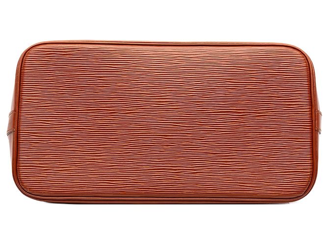 Borsa Louis Vuitton Epi Alma PM Marrone - vista 3