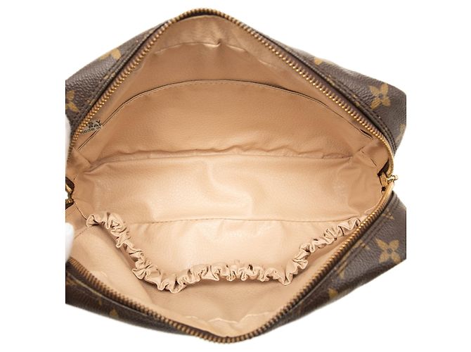Borsa a pochette Louis Vuitton Monogram Trousse Toilette 23 Marrone - vista 4