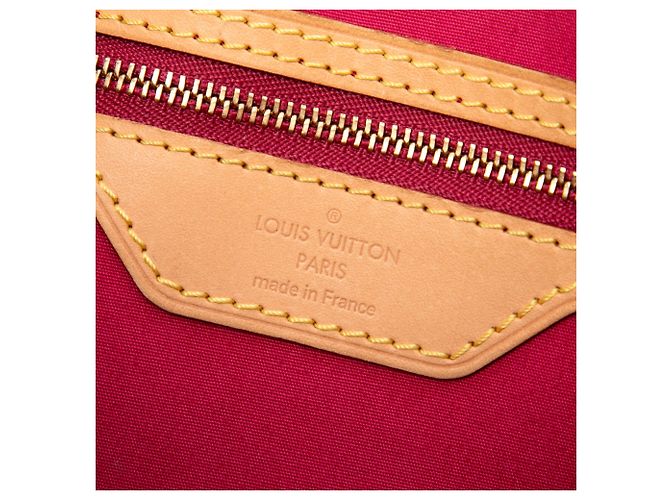 Borsa Satchel Louis Vuitton Monogram Vernis Brea MM Rossa Rosso - vista 5