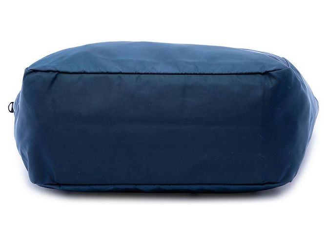 Sac à main Prada Tessuto bleu - vue 3