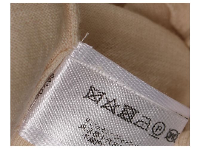 Chloé Chloe, top de punto beige con lazo - Ansicht 8