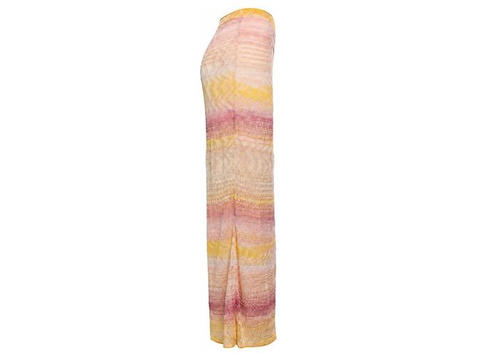 Missoni, Strick-Maxirock in Multi-Pastell Mehrfarben - Ansicht 2