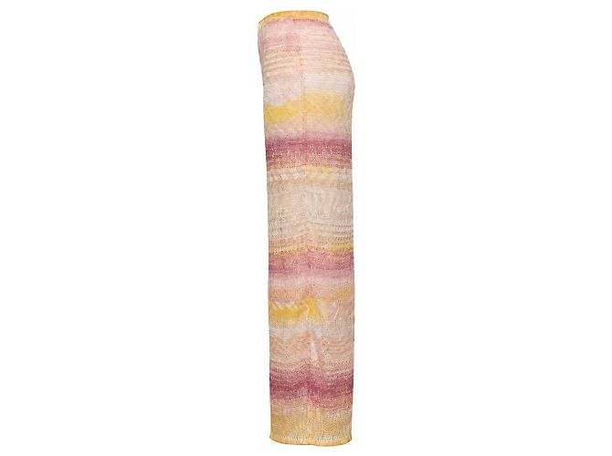 Missoni, Strick-Maxirock in Multi-Pastell Mehrfarben - Ansicht 4