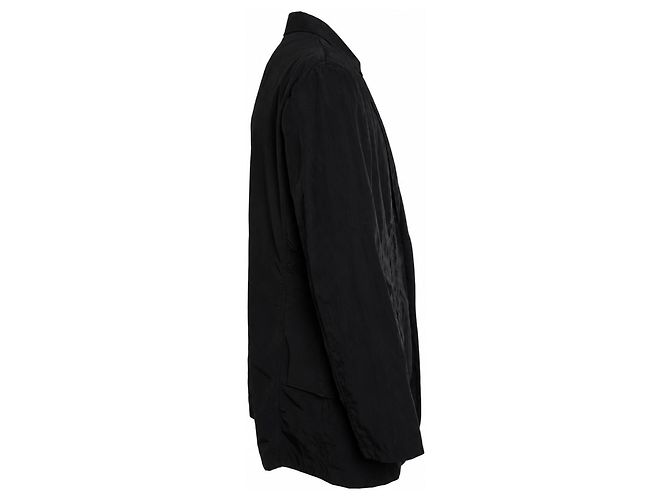 Y3 Y-3, Blazer stropicciato nero - vista 4